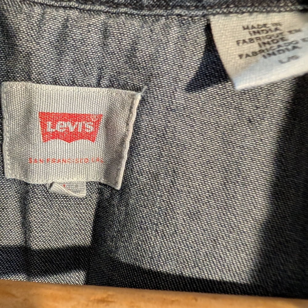 Levi's Classic Blue Denim Jeans